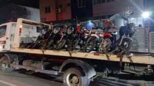 Operação de trânsito autua mais de 160 veículos por ‘rolezinho’ e apreende cerca de 40 motos