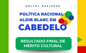 Cabedelo divulga resultado final do Edital PNAB 2026