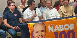 Léo Bezerra e base aliada oficializam apoio a Nabor ao Senado e encerram especulações sobre segundo voto